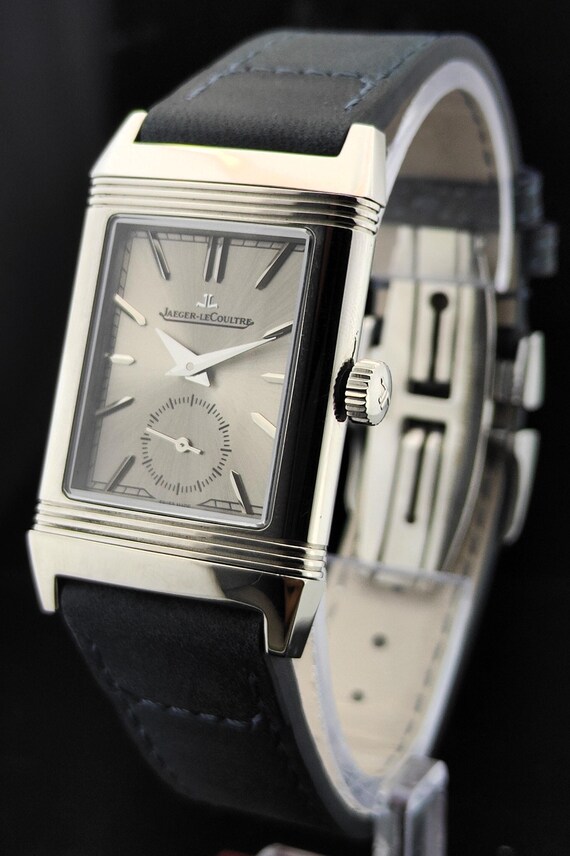 Vintage Jaeger Lecoultre Quartz Silver Dial Stainless Steel Watch | Classic Men’s  Watch View 3