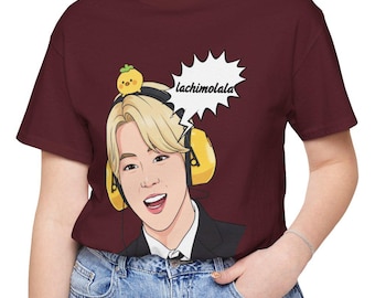 Camiseta con meme de Lachimolala de BTS Jimin, diseño de ídolo del K-pop, ropa para fans del ejército del K-pop