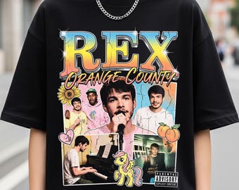 Rex Orange County Shirt, Vintage Style Alex O'Connor Tee, Who Cares Album Gift