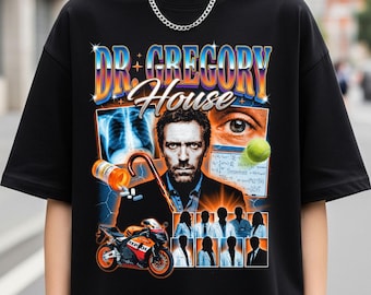 Camiseta "Everybody Lies" del Dr. Gregory House, mercancía para fans de House MD, camiseta gráfica retro de la serie de televisión de los 90