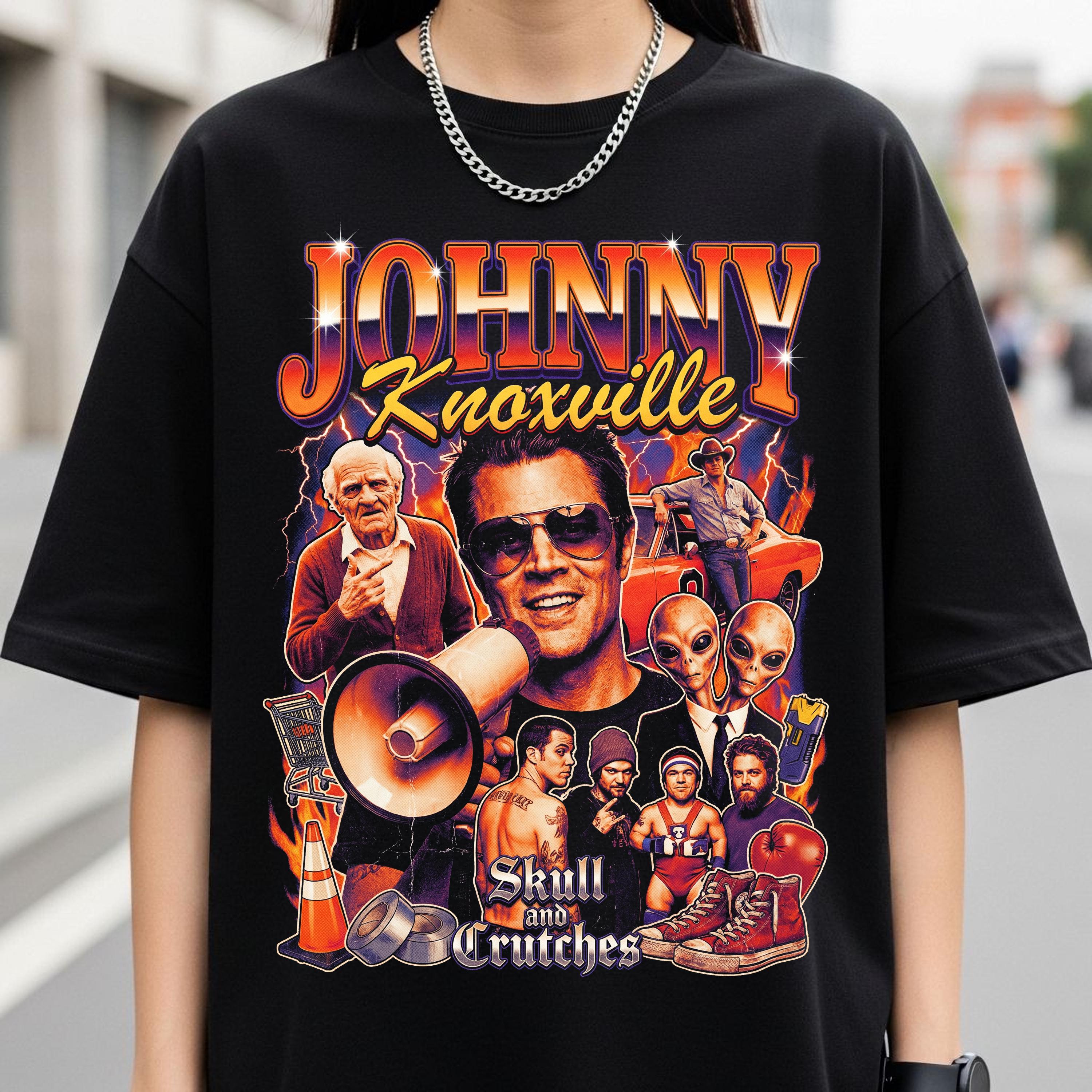 T-shirt Jackass Number 2 Balzout Taille M Avec Bam Margera, Ryan Dunn, Knoxville - Occasion Excellent état