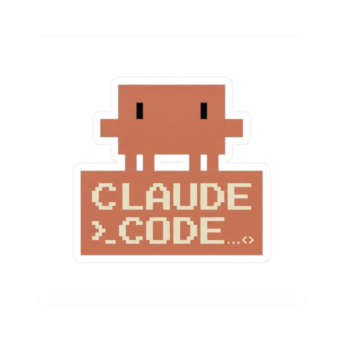 Claude Code Sticker | Claude Code Laptop Sticker - Etsy