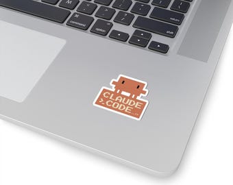 Claude Code Sticker | Claude Code Laptop Sticker