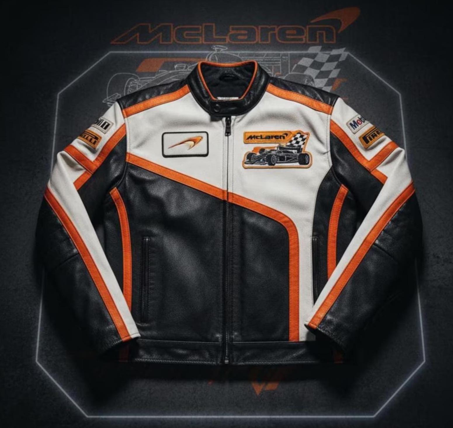 激レア‼️　Kids　メルセデスベンツ　マクラーレン　レーシングジャケット メルセデスベンツ マクラーレン F1 レーシングジャケット West