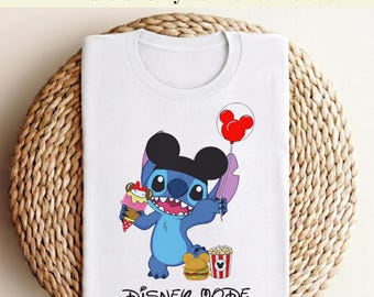 Przenoszenie haftu Disney Mode DTF, przenoszenie haftu na uszy Myszki Miki gotowego do druku, przekąsek Disneya z nadrukiem termicznym, koszulka z motywem rodzinnych wakacji DIY, naklejka do prasowania