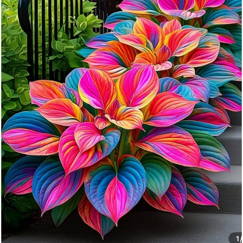 Rainbow Hosta Seeds 200+ – Mixed Color Perennial Shade Garden Plant - Etsy