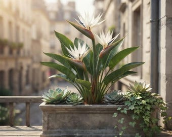 White Bird of Paradise Live Plant - Strelitzia Nicolai Houseplant