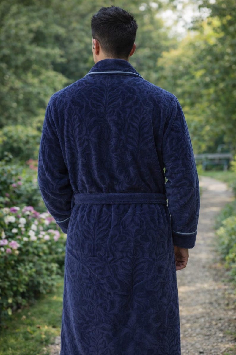 Bathrob Pattern Bathrobe Shawl Collar Pattern PDF, Men’s Robe Sewing Pattern, Luxury ...