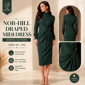 emerald green office dress La Femme Dress 33047 main image 0