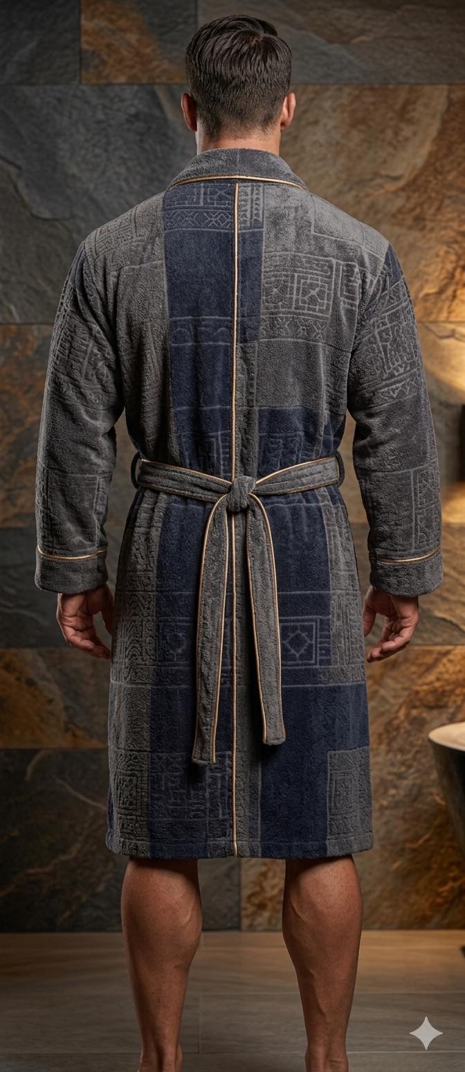 Bathrob Pattern Bathrobe Shawl Collar Pattern PDF, Men’s Robe Sewing Pattern, Luxury ...