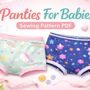 Cute Baby Boy Girl Organic Cotton Training Pants, Soft Toddler Underwear with Fox and Owl Forest Print, Reusable Baby Diapers, Eco-Friendly