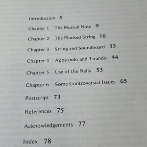 „Tone Produktion auf der klassischen Gitarre – John Taylor – 1978 Erstausgabe – seltenes Vintage-Buch Bild 8