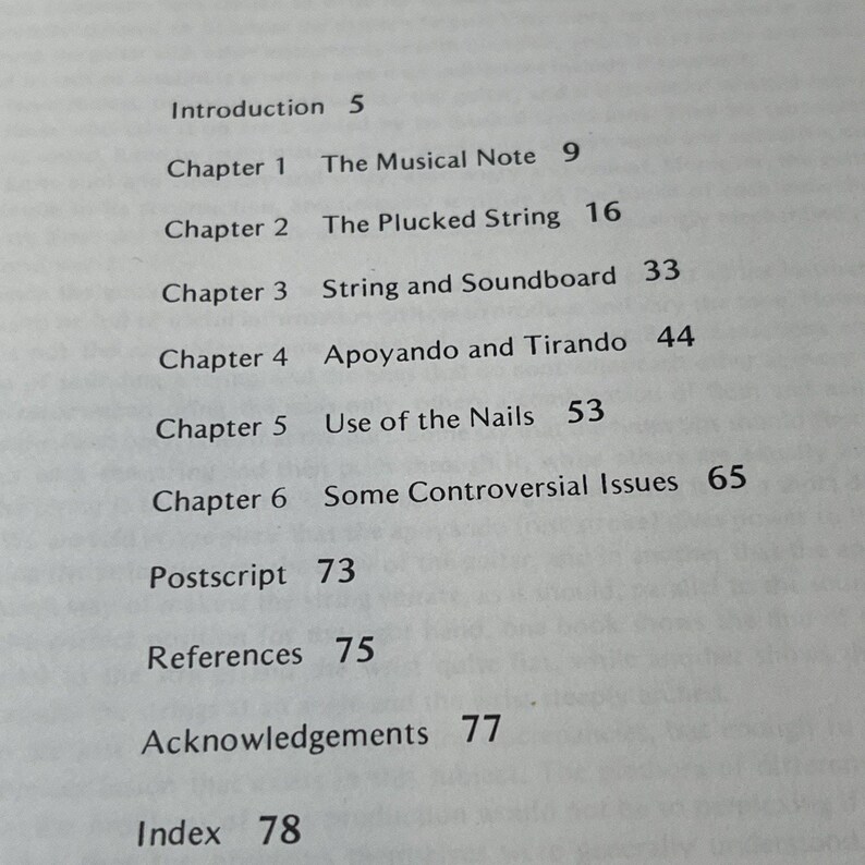 „Tone Produktion auf der klassischen Gitarre – John Taylor – 1978 Erstausgabe – seltenes Vintage-Buch Bild 8