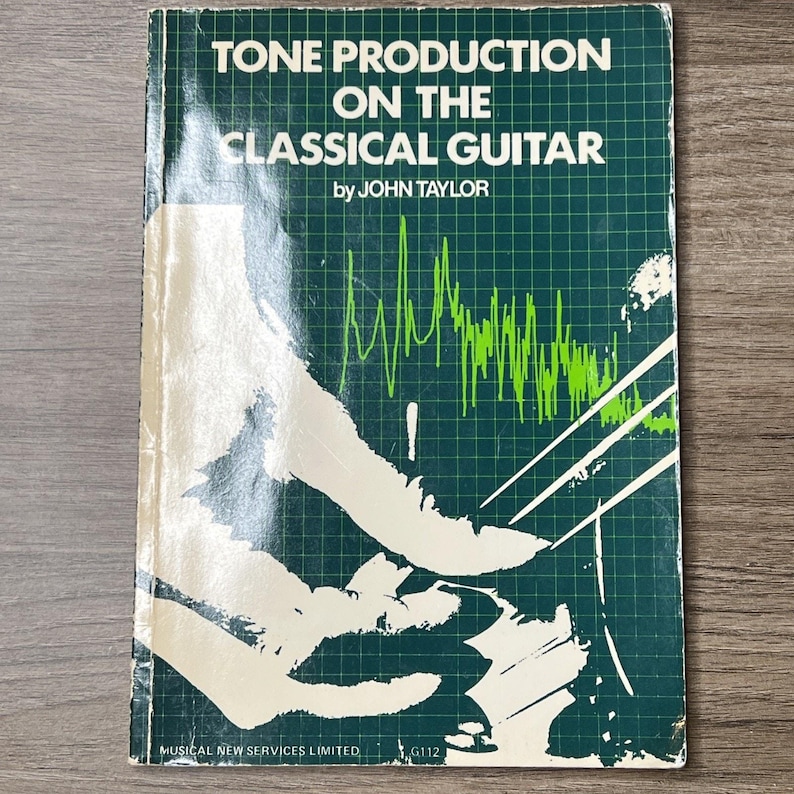 „Tone Produktion auf der klassischen Gitarre – John Taylor – 1978 Erstausgabe – seltenes Vintage-Buch Bild 1