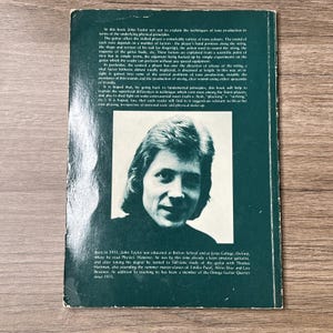 „Tone Produktion auf der klassischen Gitarre – John Taylor – 1978 Erstausgabe – seltenes Vintage-Buch Bild 2