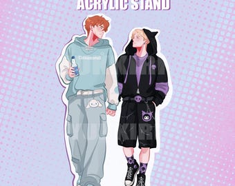All For The Game Acrylic Standee ~15 cm | Andrew and Neil