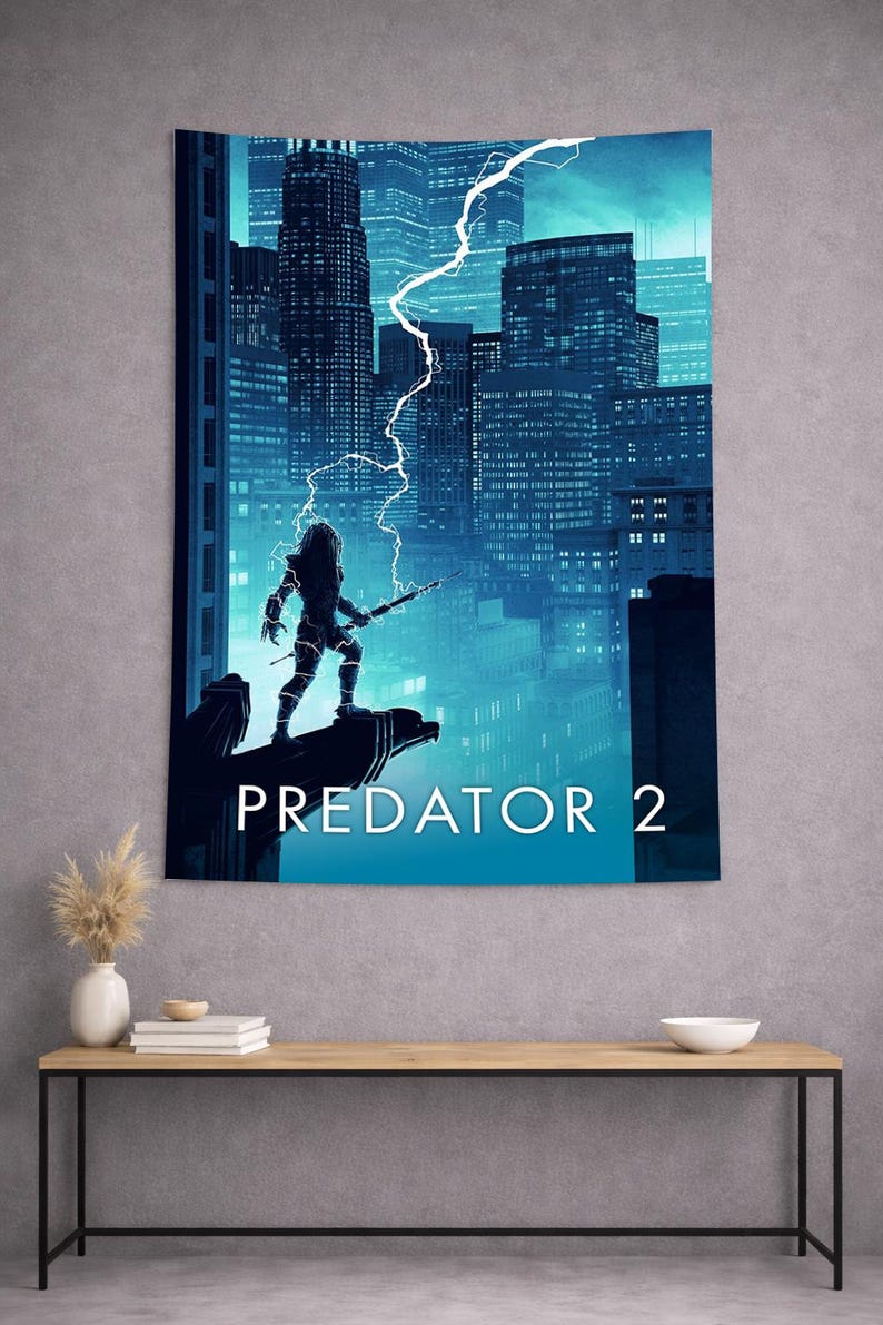 Predator Backdrop Predator Wall Art, Predator Tapestry, Wall Decor #2 - Etsy
