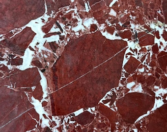 Tapa de mármol Rosso Levanto a medida / Panel de piedra natural / Estante / Cubierta de radiador