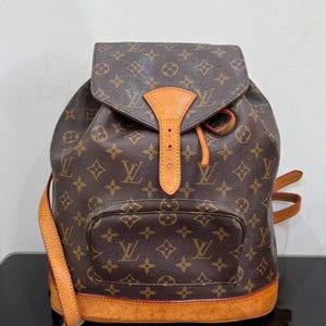 louis vuitton backpack etsy Vintage Louis Vuitton Backpack