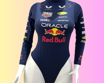 Von der Formel 1 inspirierter Renn-Bodysuit - Damen-Motorsportbekleidung