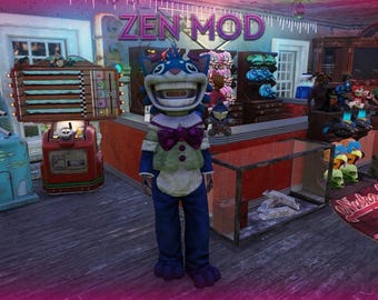 CLEAN Mr. Fuzzy Mascot Suit (Full Set) for F76 - Rare Unreleased Version - Fast Delivery - Rare items (PC)