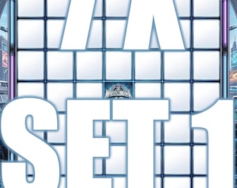 Tarjetas de bingo de WrestleMania 42 2026 / Juego de lucha libre WWE en Las Vegas / Descarga digital / Modo extremo 7x7 / Noche 2 / Set 1