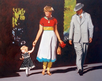 Custom Painting from Photo, Portrait Sketch, Portraits by Commission, 16" x 20"