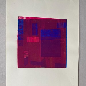 Siebdruck Formenmix / Mixed Shapes Screen Print