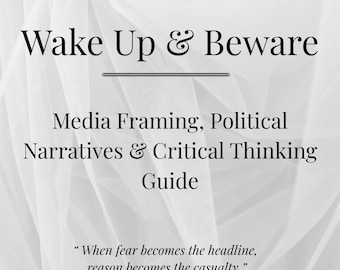 Wake Up & Beware: mediaframing, politieke verhalen, gids kritisch denken (pdf-download)