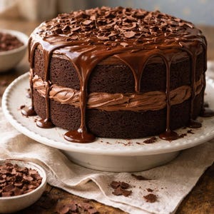 Recept pdf-cake met duivelsvoedsel | Rijke, vochtige chocoladetaart (digitale download)