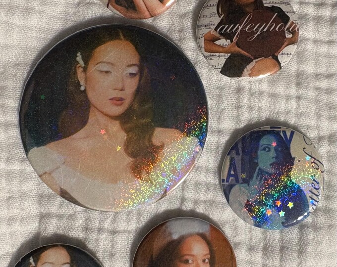Indie Pop Button Pin Set: (6pc) Laufey - Etsy