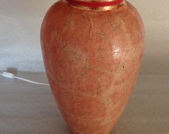 Pink colored Glass Accent Lamp L-16-9.1