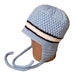 Knit Baby Boys Winter Hats Blue Baby Earflap Hat Baby Boy Earflap Hat ...