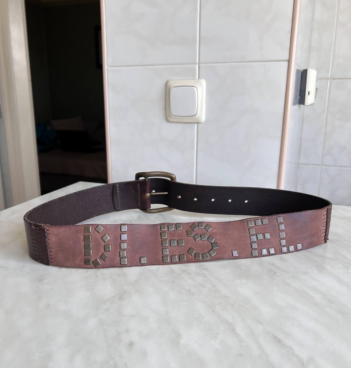 Diesel Logo Belt - Etsy