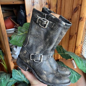 Marlboro Grunge A.S.98 Style Enkellaarsjes Western Biker Guidi Kmrii Mexico Vibe Zeldzaam