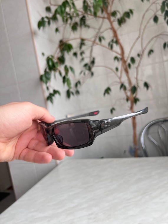 Vintage OAKLEY Square Frame 4+1 Sunglasses Y2K Outdoor Gorpcore