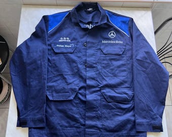 Vintage Mercedes-Benz G55 AMG Geländewagen Werksjacke, G-Klasse, Deutschland, Größe L, selten