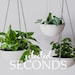 see more listings in the Hanging Ceramic Planters section