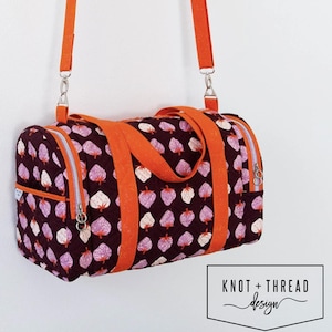 Knot + Thread Design Lucy Duffle Pattern (PAPER)