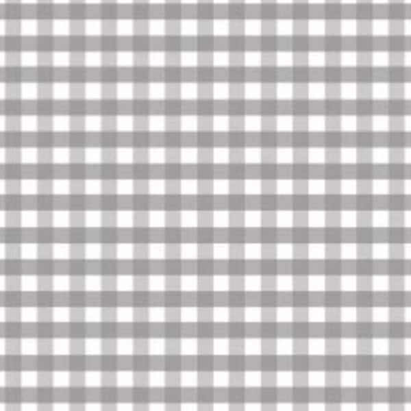 Riley Blake Small Gingham Gray