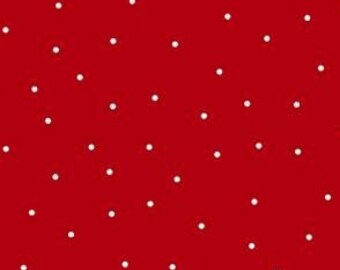 Wilmington Prints Essentials PINDOTS Tomato/White