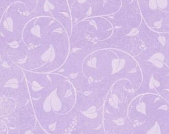 Henry Glass Lavender Garden Leafy Vines Lavender Etsy