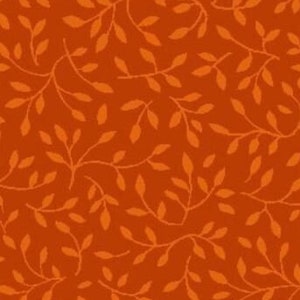 Freckle and Lollie SEW FUSIONS Mini Leaf Orange