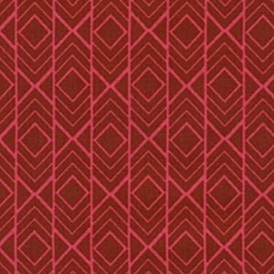 Kaufman SUNROOM by Elizabeth Hartman Geo Stripe Rose