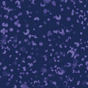 Andover DOTTIR by Eye Candy Quilts Sailor (METALLIC)