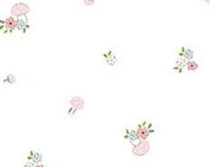 FAT QUARTER Riley Blake Hush Hush 3 Blooms and Mushrooms - Etsy