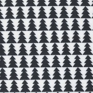 Moda CANDY CANE LANE by April Rosenthal Pine Cone Charcoal