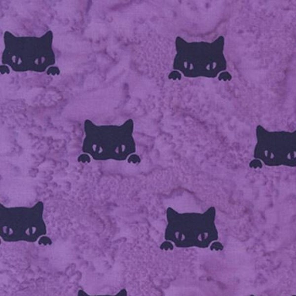 BATIK Anthology Fabrics Cat Nap Sleepy Eyes Sleepy