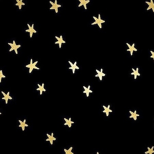 Moda Ruby Star Society 2023 STARRY by Alexia Abegg Black Gold (METALLIC)