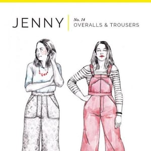Closet Core Patterns - Jenny Overalls & Trousers Pattern (Paper)